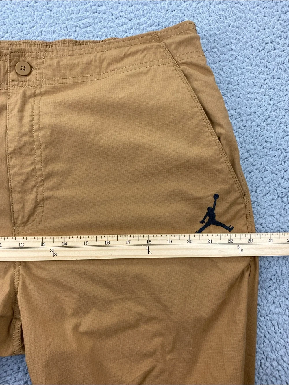 Nike Men Air Jordan City Jogger Pants Cuffed Elastic Ripstop Stretch  | Size: 38